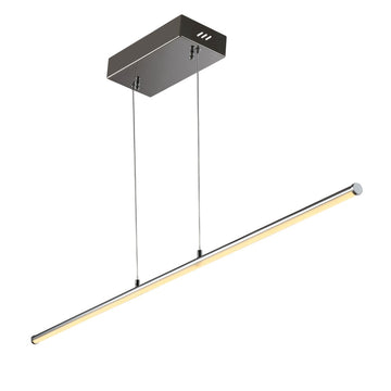 Conley 39.5" Dimmable Adjustable Integrated LED Metal Linear Pendant - JONATHAN Y
